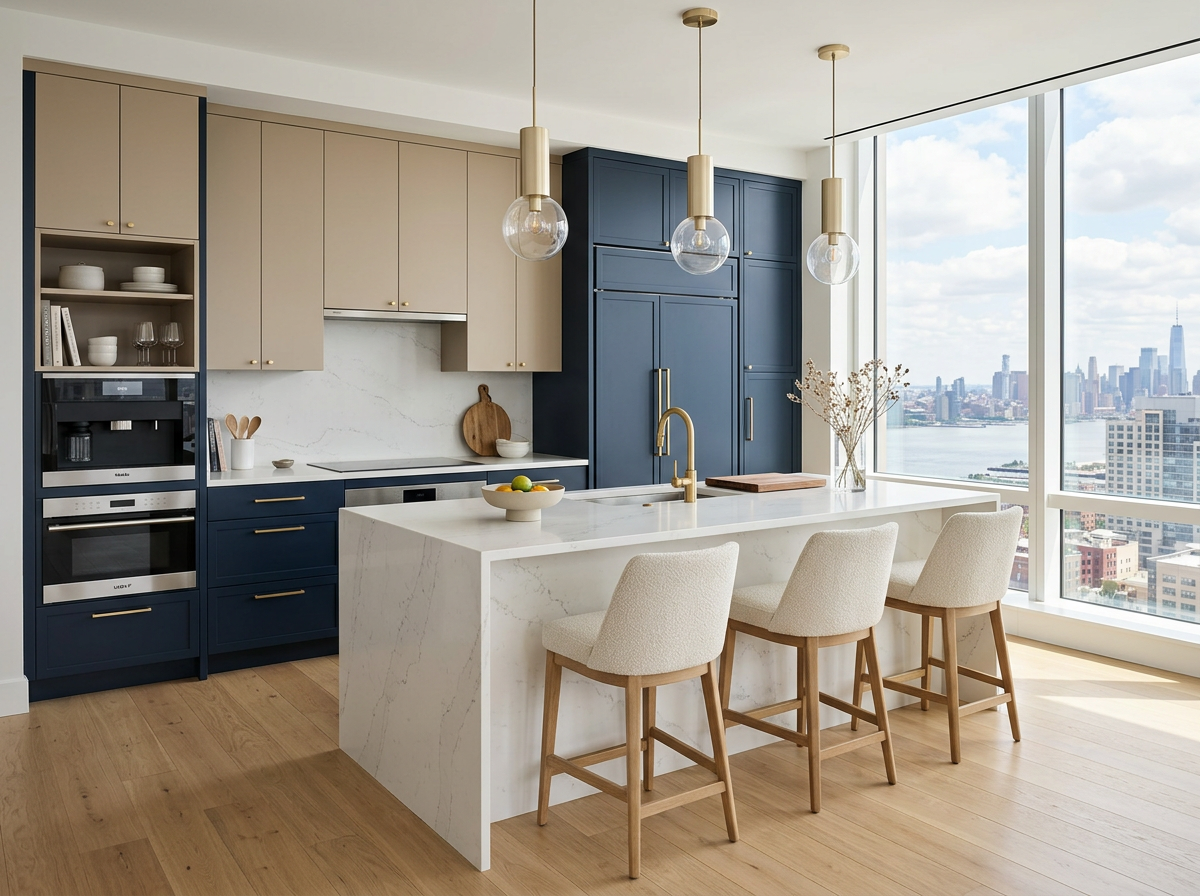 Custom kitchen detail