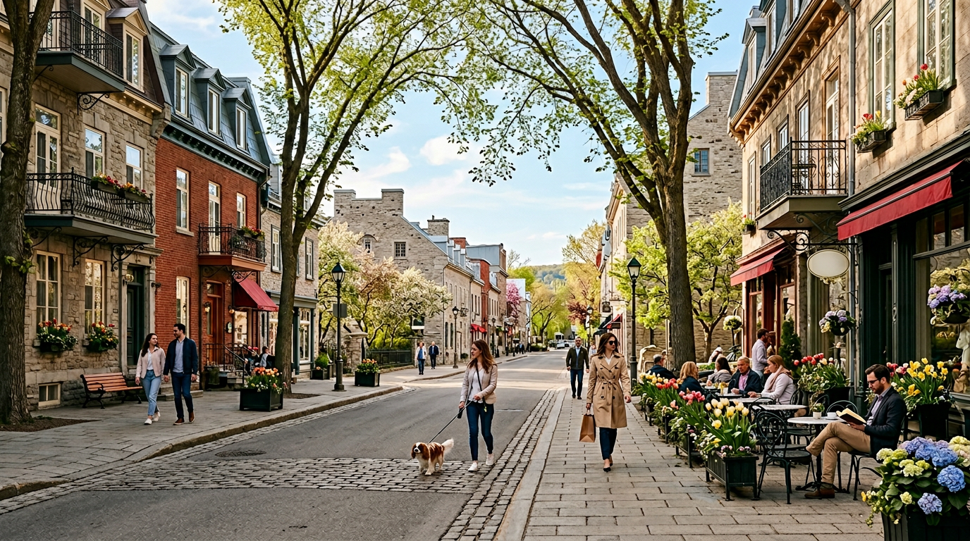 Neighborhood street view